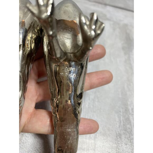 Pheasant Bird Salt & Pepper Shakers Pair Figurines Silver Tone Tabletop Decor - Picture 11 of 13